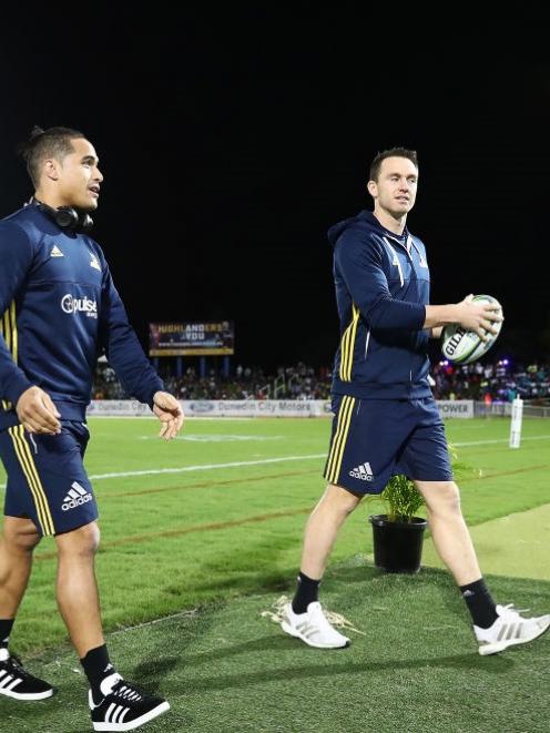 Star players Aaron Smith and Ben Smith were rested in the Highlanders' match against the Rebels...