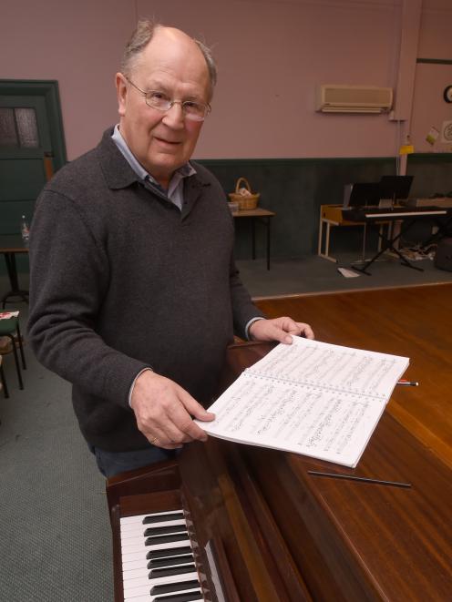 Emeritus Prof John Drummond, who wrote War Hero’s music and libretto, is also doing the stage...