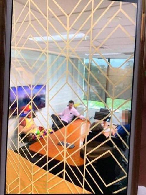 Inside the meeting. Photo: supplied