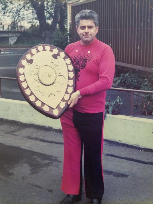 Kevin Lundon with his tickets to Canterbury's Ranfurly Shield challenge against Otago on Saturday. Photo: Supplied Kevin Lundon with his tickets to Canterbury's Ranfurly Shield challenge against Otago on Saturday. Photo: Supplied