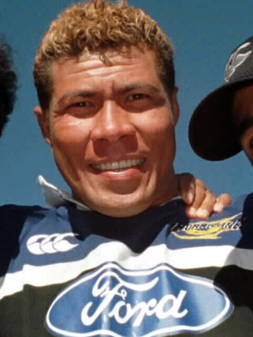 Lio Falaniko, seen here in a Hurricanes strip, made 24 appearances for the Highlanders. Photo:...