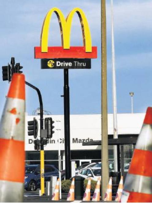 Dunedin’s major chains are implementing their own traffic plans to avoid chaotic scenes. Photo:...