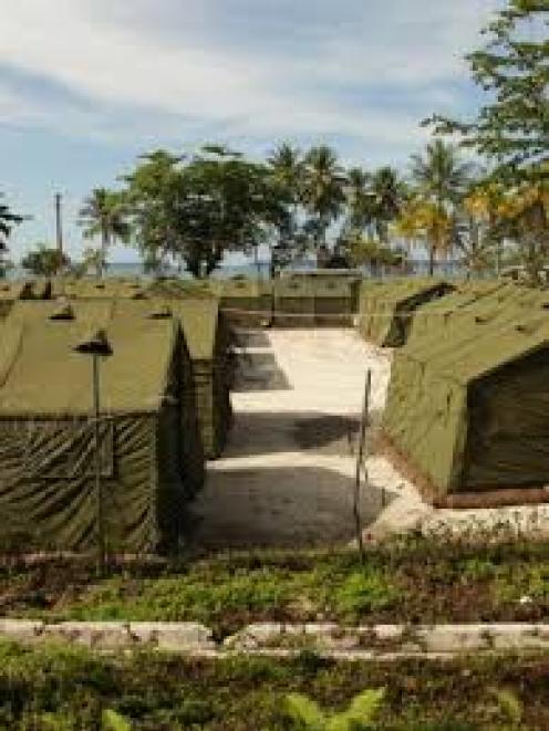 The detention centre on Manus Island. Photo: Getty Images