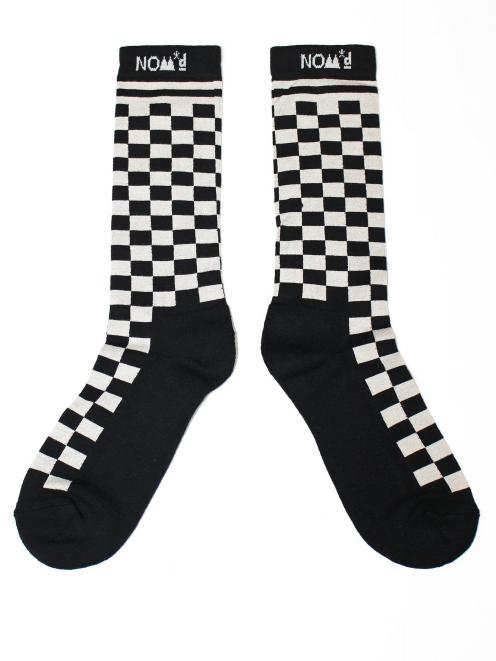 Nom*D checkerboard socks