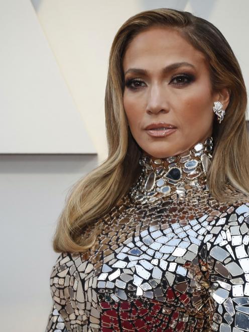 Jennifer Lopez at the 2019 Academy Awards. Photo: Reuters