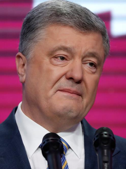 Petro Poroshenko says he won't leave politics. Photo: Reuters 