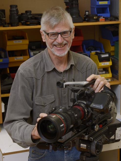 Natural History New Zealand cameraman and director Max Quinn is in his 50th year of film-making. PHOTO: GERARD O’BRIEN