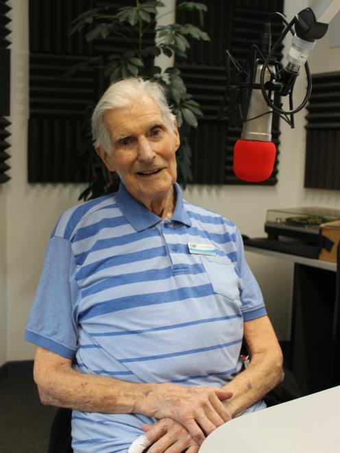 After years of experience, Lloyd Martin is pretty relaxed when it comes to talking on the radio....