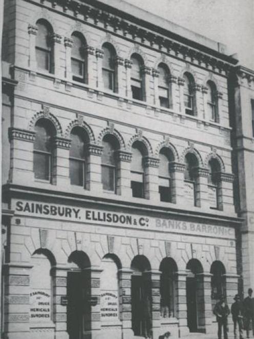 175 Rattray St, taken c.1880 by J. W. Allen. Photo Hocken Collections.