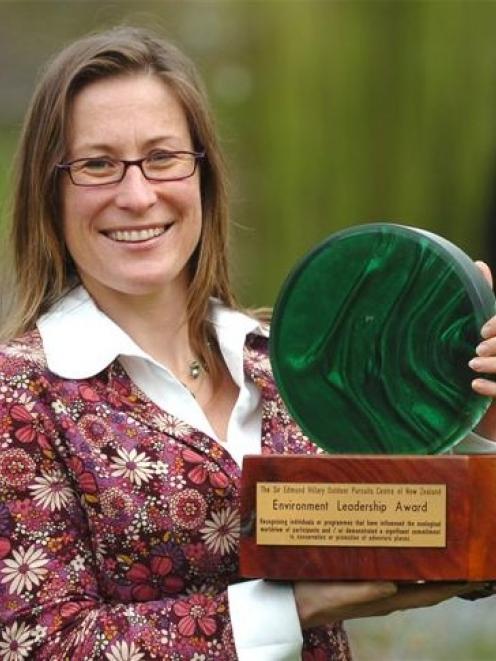 2008 Sir Edmund Hillary Outdoor Pursuits Centre of New Zealand environment leadership award...