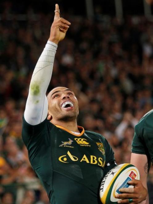 Winger Bryan Habana was a shining light in an otherwise miserable year for South African rugby....