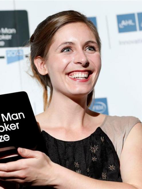 New Zealand writer Eleanor Catton, winner of the Man Booker Prize 2013, at the Guildhall in...