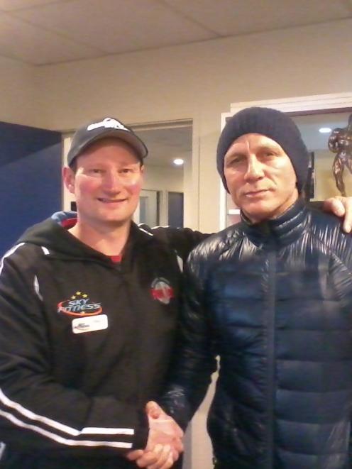 Dunedin gym owner Phil Chaney did not recognise Bond star Daniel Craig at first when the actor...