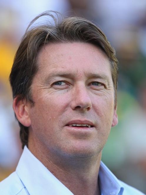 Glenn McGrath. Photo: Getty Images