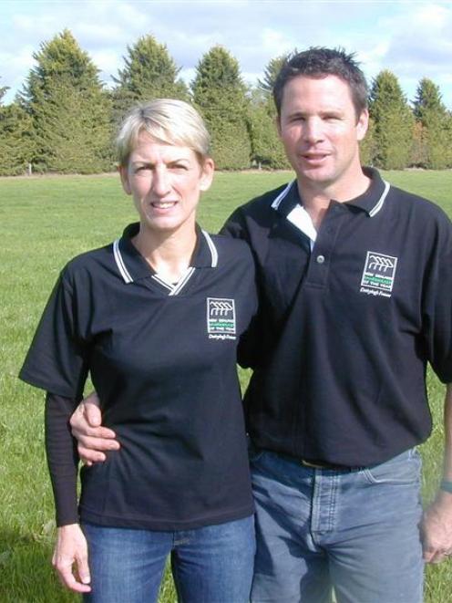 Otago Sharemilkers of the Year Greg and Kelly Kirkwood are preparing to move to farm ownership on...