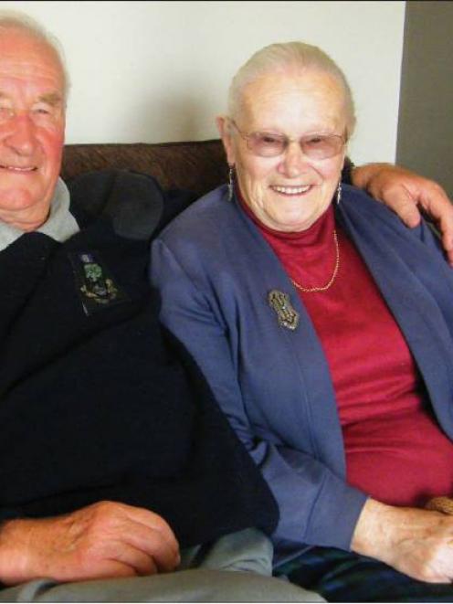 Diamond smiles: James and Jeanie Oliver celebrate 60 years of marriage today.