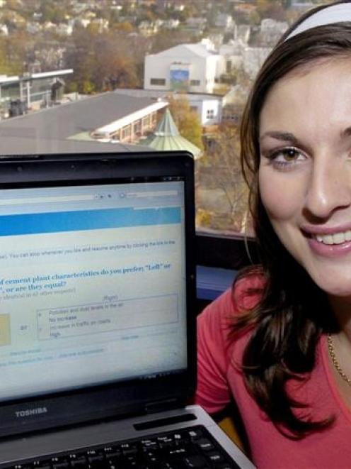 University of Otago masters student Ngaio Fletcher wants to know if North Otago people are...