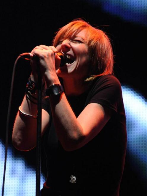 Beth Gibbons of Portishead performs during the Coachella Valley Music and Arts Festival in Indio,...