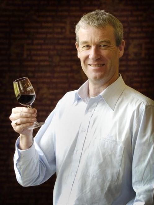 Winemaker Tony Hooper. Photo by Gerard O' Brien.