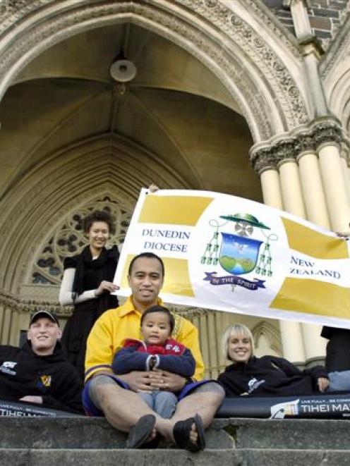 From left: Vaughan Hook (35), Aliesha Su'a (22), Pesamino-Solomona Tili (32), Isaac-Ioane Tili (2...