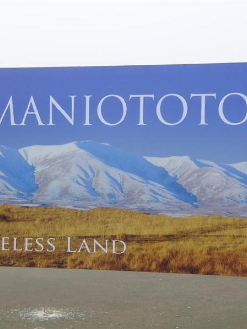 The offending billboard. Photo by Rosie Manins.
