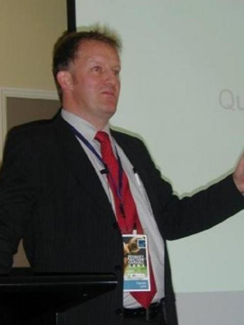 Food marketing specialist Prof Hamish Gow, of Michigan State University, addresses the recent...