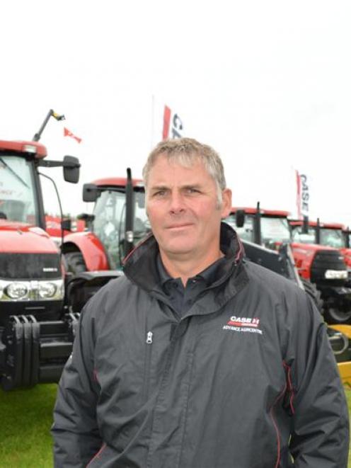 Advance Agriculture salesman Richard Clapperton, of Invercargill, says the industry is 'doing...