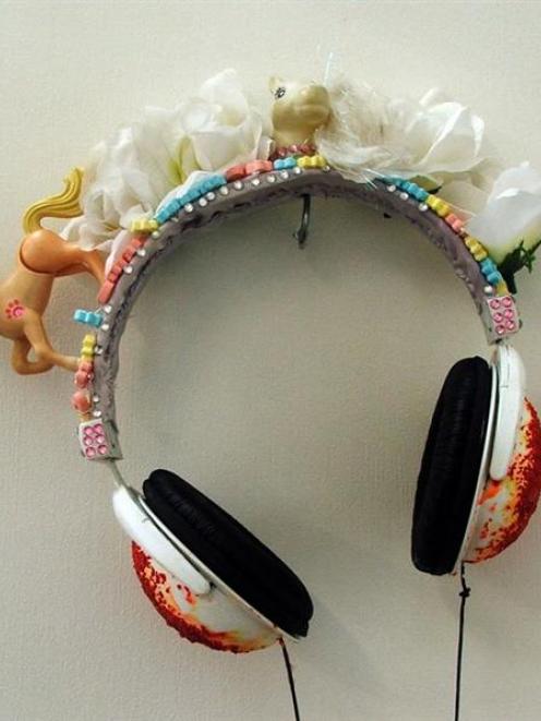 <i>My headphones</i>, by Jessie-Lee Robertson.