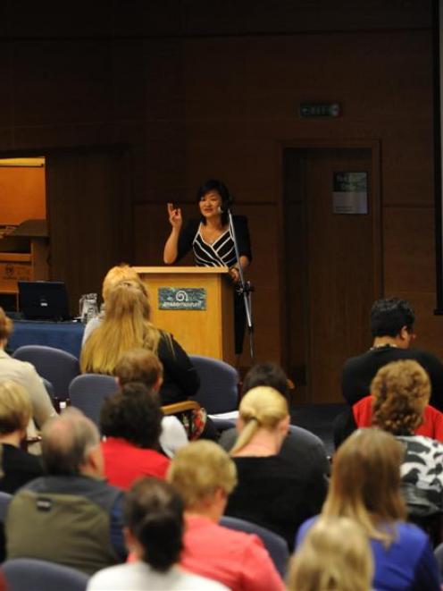 Lawyer Mai Chen speaks on the Government green paper on vulnerable children in  the Hutton...