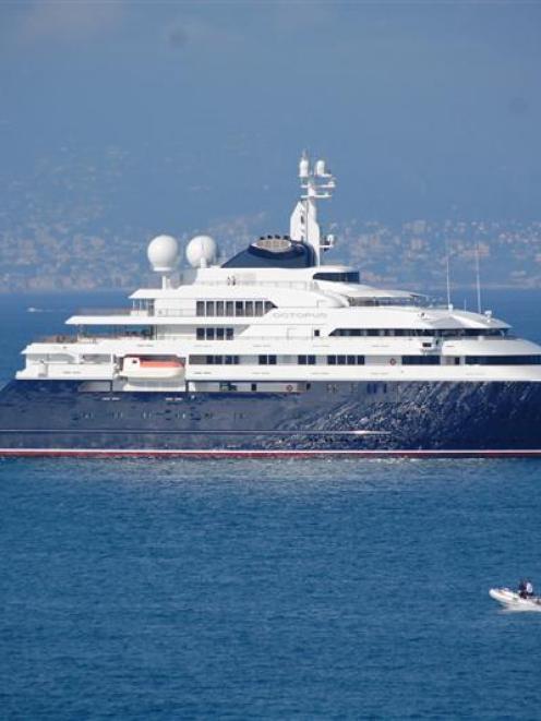 Octopus, owned by Microsoft co-founder Paul Allen.  Photo supplied.