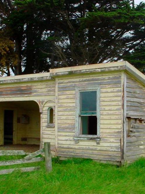 The Romahapa railway station, which could be relocated to Waitati and reinstated as a station....