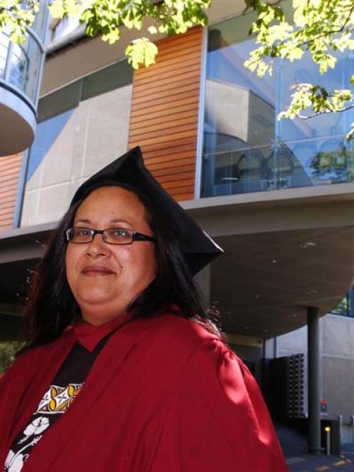 University of Otago Pacific studies lecturer Michelle Schaaf, pictured outside the  university's...