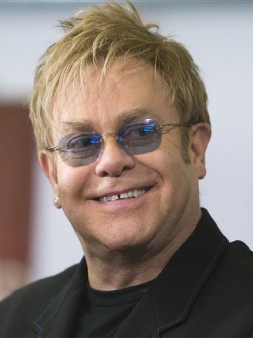 A 2009 AP file photo of Elton John.