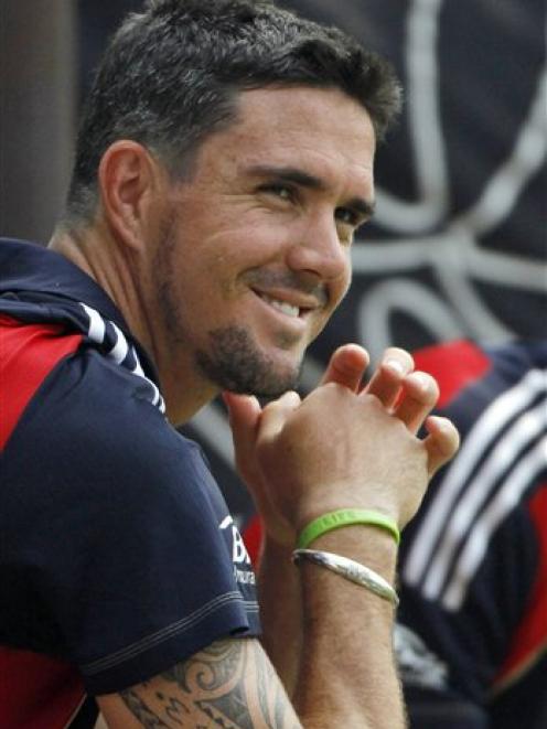 A 2010 AP file photo of England cricketer Kevin Pietersen.