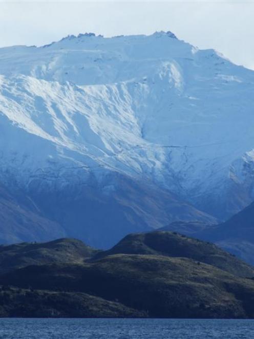 A bright light was seen descending behind Treble Cone, shown in this file photo.