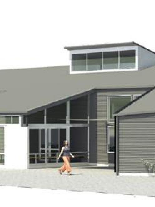 A concept drawing of Queenstown Primary School's $1.4 million teaching and learning block.