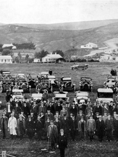 A field day of the National Reserve held at Brighton on November 15. Some 30 motor cars were...