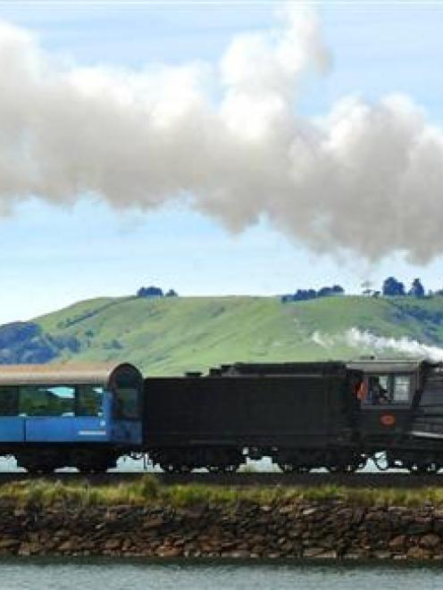 A fuelling issue delayed the steam engine Ka 942 taking steam enthusiasts through Blanket Bay on...