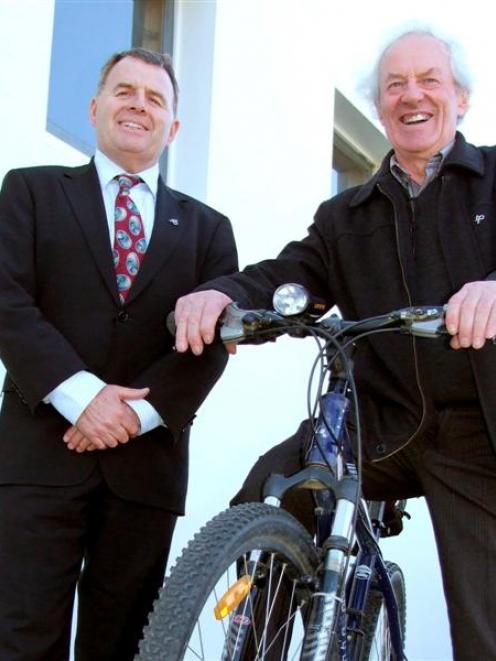 A funding agreement for $2.54 million was signed yesterday for the first section of the Clutha...