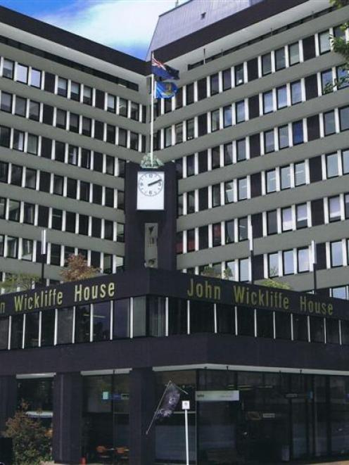 A graphic representation of John Wickliffe House released by the Plaza Property Trust. Images...