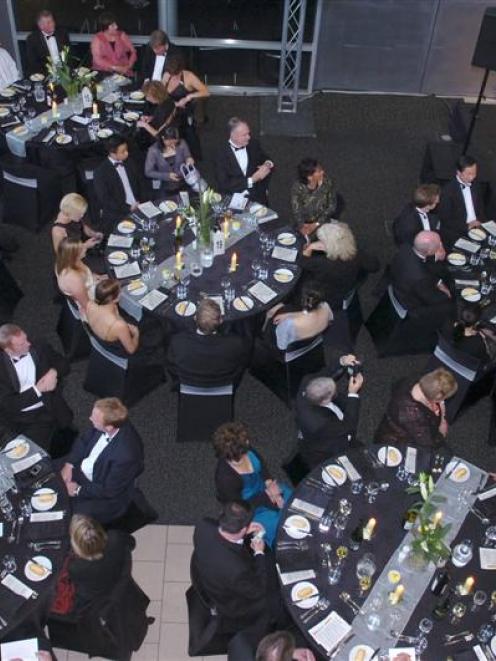A large crowd last night applauded the winners of the Westpac Otago Chamber of Commerce Business...