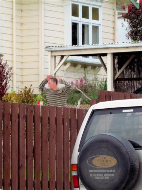 A man is apprehended by police in Oamaru, following reports of a robbery at knifepoint at the...