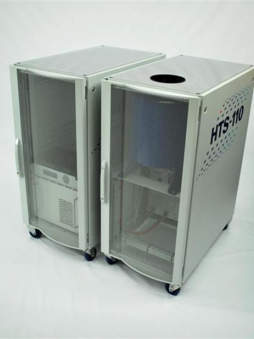 A nuclear magnetic resonance  machine developed by Scott Technology subsidiary HTS-110 Ltd. Photo...