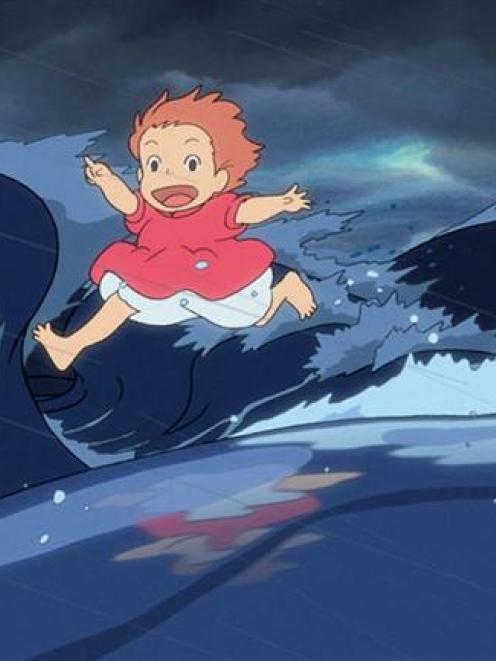 A scene from the film 'Ponyo'.