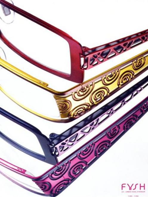 A selection of Fysh frames. Photo supplied.