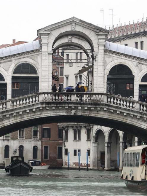 A view of Rialto Bridge in Venice. REUTERS/Manuel Silvestri