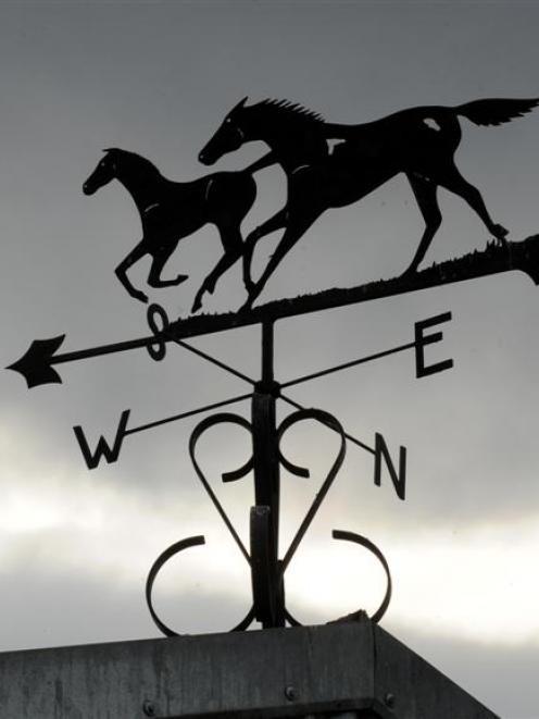 A windvane at White Robe Lodge. Photos by Stephen Jaquiery.