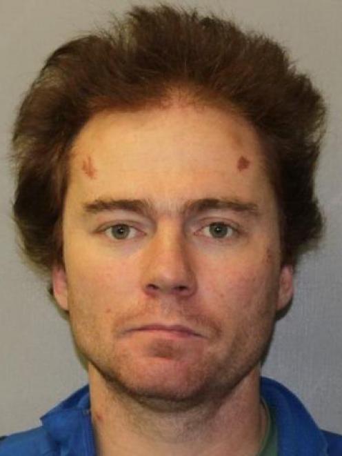 Aaron Forden in one of two photos released by police.