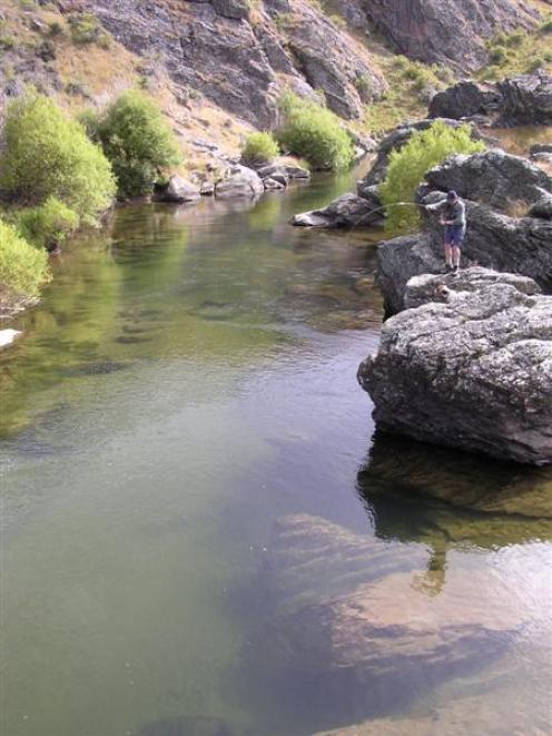 Above and below: According to recent surveys, the Nevis sustains a fishery which features trophy...