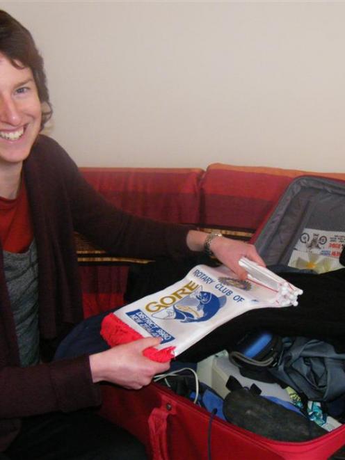 Adventure Development drug and alcohol clinician Madeleine Peacock gets packed for a trip to the...